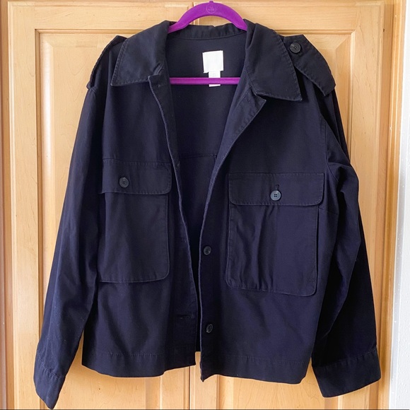 H&M Jackets & Blazers - H&M black jacket